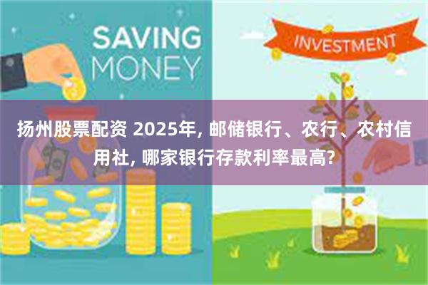 扬州股票配资 2025年, 邮储银行、农行、农村信用社, 哪家银行存款利率最高?